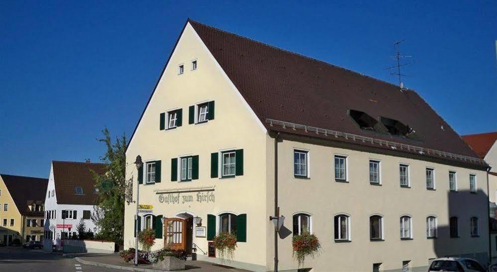 Hotel Zum Hirsch Wertingen Kültér fotó